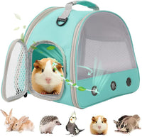 Guinea Pig Carrier Backpack - Green / Upgraded Mesh