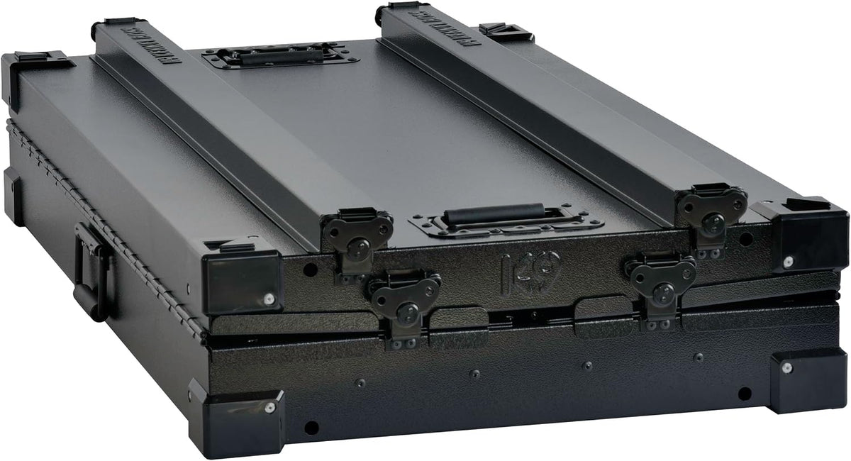 K9 Kennel Boss Aluminum Collapsible Dog Crate - Black / 40.6"L x 25.2"W x 28.9"H - image 3