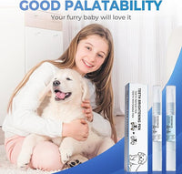 Pet Toothbrush Pen, 2025 Upgrade Pet Oral Repair Gel Dog Teeth Cleaning Pen, Pet Tooth Whitening & Cleaning Teeth Brightening Pens for Dog Cats Dental Care Fresh Breath (2)