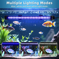 LED Submersible Aquarium Light 4W Underwater Fish Tank Light - NVL-01 (7.5in 4w) - image 3