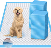 Enormous 37"x 54" Dog Training Potty Pads - 36"x36" Blue(100counts)