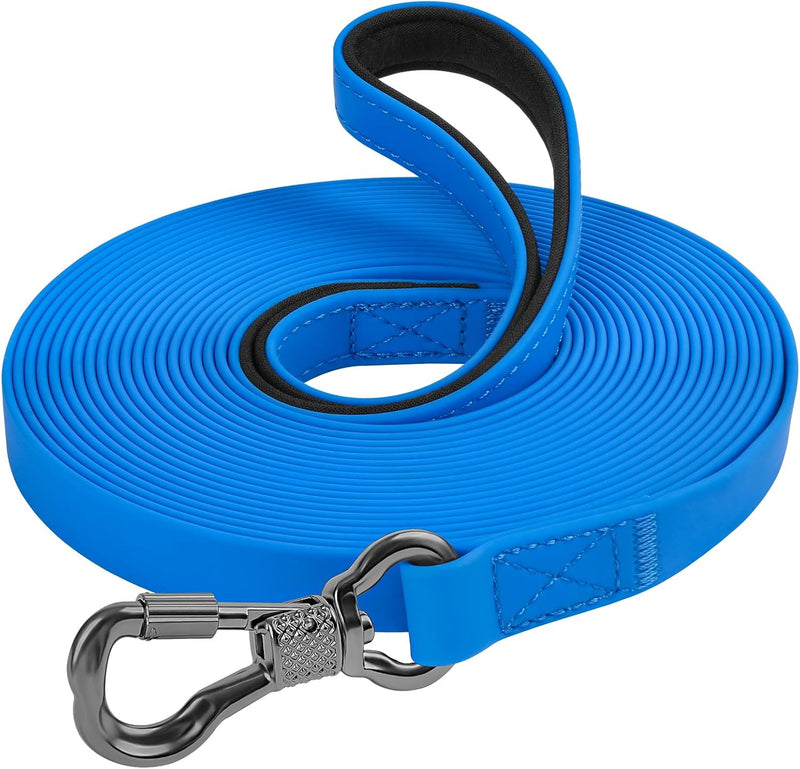 XiaZ Long Leash for Dogs Waterproof - 15ft / Blue