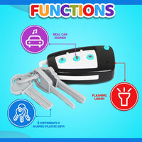 Toy Car Keys, Real Looking Play Toddler Remote Car Key - Keys - image 3