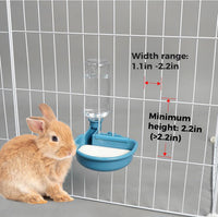 VANNON Gravity Pet Water Bowl, Grey - 16oz / B-Blue - image 3