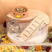 BUCATSTATE Hamster Bath Sand with Pour Spout - 3.3LB / White Sand - image 4