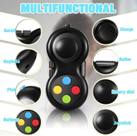 Skylety 2 Fidget Pad Game Controller Fidget Toy - Black Style - image 3
