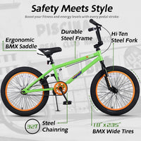 vollsch RUCKUS 20 inch kids freestyle BMX bike with pegs - view 17