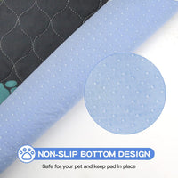 Aitmexcn Washable Pee Pads for Dogs, 24''x36'' - Colour Paws / 48*48''-2pcs - image 2