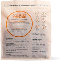 King Lou Pets - Human Grade Raw Food for Dogs and Cats - Complete Meal for Pets - Freeze Dried Turkey Recipe - 14oz