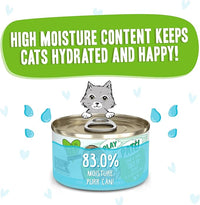 Weruva B.F.F. Play - Best Feline Friend Paté Lovers, Aw Yeah!, Lamb & Tuna Told Ya' with Lamb & Tuna, 2.8oz Can (Pack of 12)