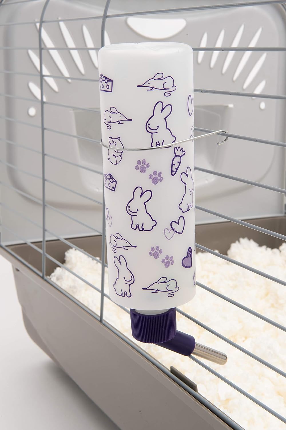 Lixit Weather Resistant Cage Water Bottles for Rabbits, Ferrets - 반투명 전천후 / 16 Ounce Pack of 12 - image 2