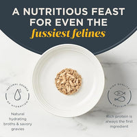 Reveal Natural Wet Cat Food, 18 Count, Grain Free, Limited Ingredient Cat Food Cups, Sardine with Mackerel in Broth, 2.12 oz Easy Peel Cups