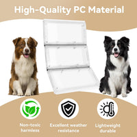 3-Panel Airseal Pet Door Replacement Flap - image 4
