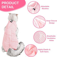 Coppthinktu Cat Recovery Suit Female - Cat Onesie After Surgery, Breathable & Soft Fabric, Adjustable & Easy to Wear, Better Than E-Collar, Easy Litter Box Access, Perfect for Post-Surgery Care