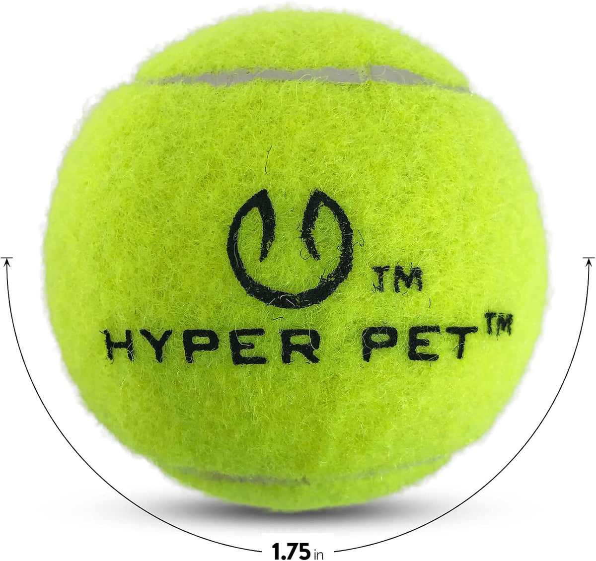 Hyper Pet Mini Extra Small Tennis Balls for Dogs - Green / Regular 2.5" - 12 Pack - image 3
