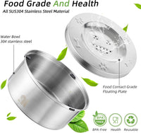 1L/0.26 Gallon Dog Water Bowl No Spill - 3 L - image 3