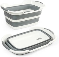 Smoochie Collapsible Dog Bathtub, Dog Tubs for Bathing, Portable Tub, Dog Wash Tub, Pet Tub and Dog Bath Tub for Dog/Cat/Pet and Puppy Bath Tub, Dog Tub for Pets and Cats (Gray)