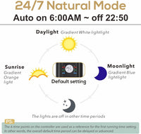 hygger 18W 24/7 Lighting Aquarium LED Light - 22W for 24~30inch Tank - image 3