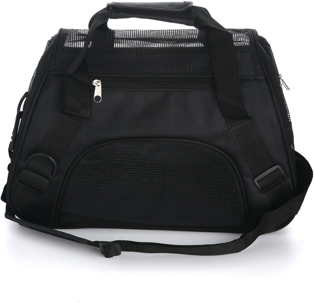 MuchL Cat Carrier for Cats Soft-Sided Travel Pat Carrier for Cat - Medium-Black - image 4