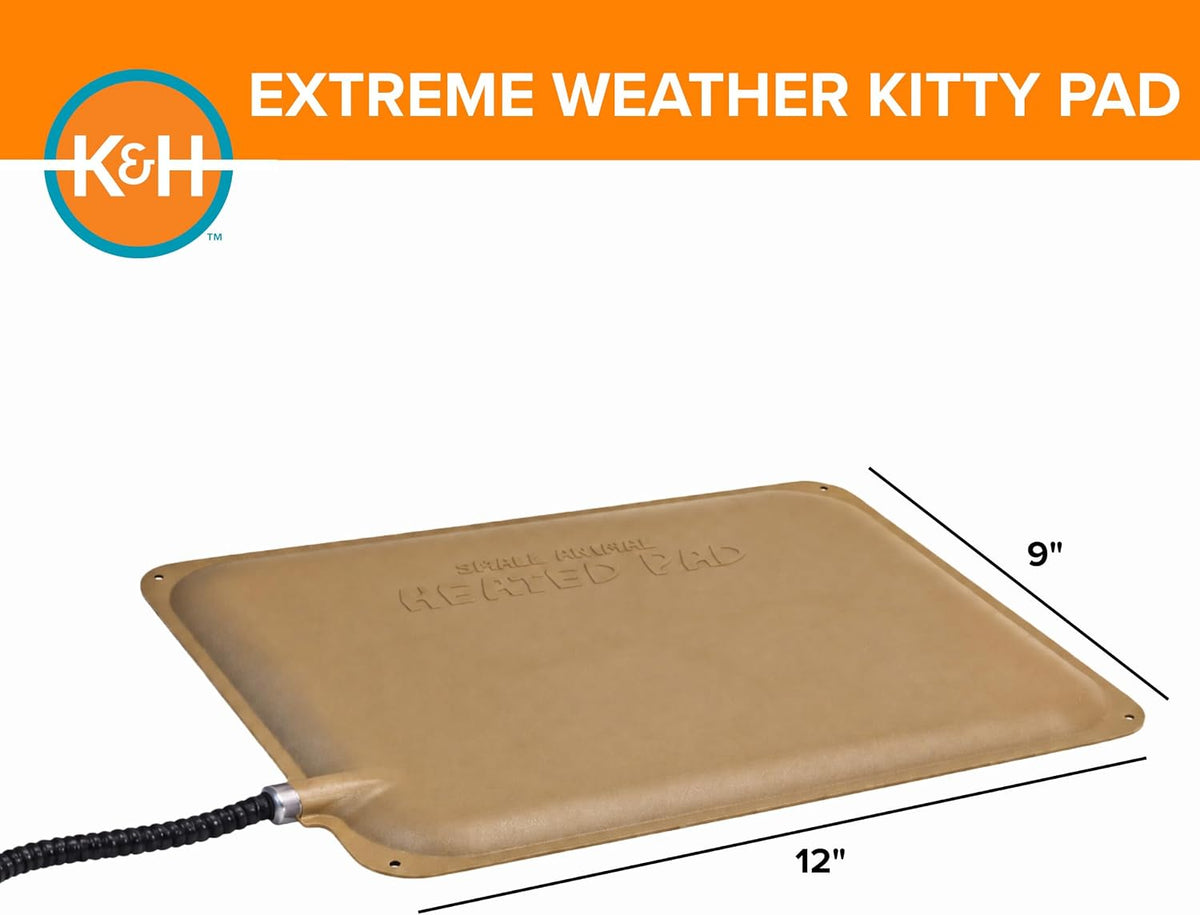 K&H Heating Pad, Extreme Weather Kitty Pad, Indoor Outdoor - image 2