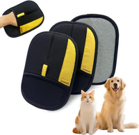 Electrostatic Pet Hair Removal Gloves – Essentials for Cats - 2pcs-Black