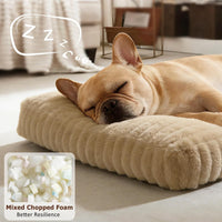 FURTIME Dog Beds Large Sized Dog, Washable Dog Bed for Crate - Beige / XL(44"x31"x4") - image 3