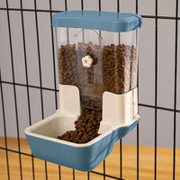 Hanging Automatic Food Dispenser - Blue