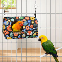 Bird Warm Bed Sleeping Nest House Snuggle Hanging Hut Hammock - S - image 3