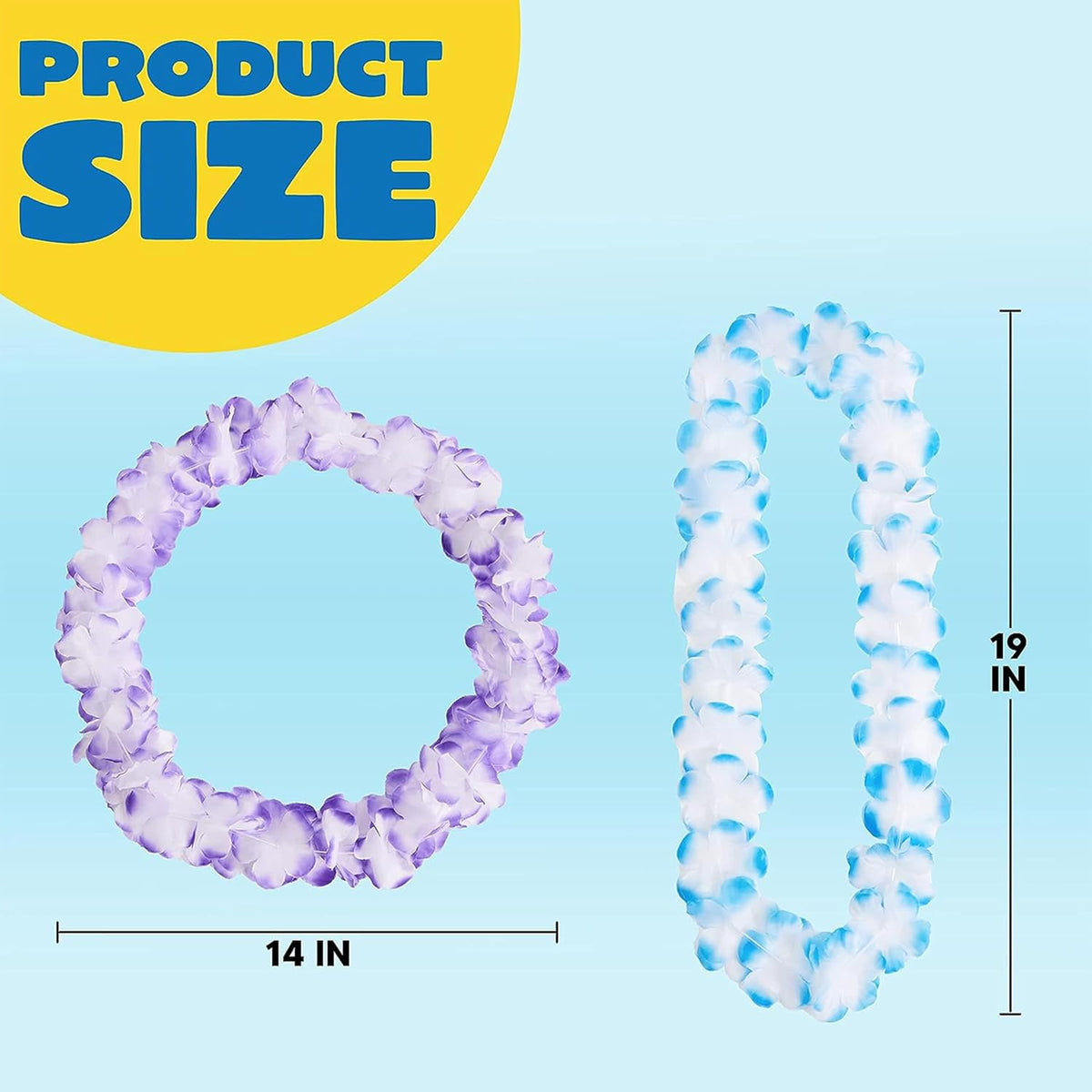 Joyin Toy 36 Counts Hawaiian Leis Bulk - 120 - image 3