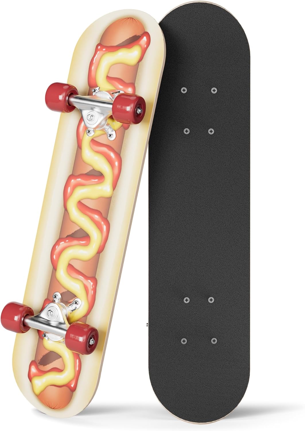 Rude Boyz 24 inch mini cruiser skateboard for kids with aluminium trucks