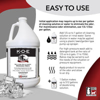 Odorcide KOE Fresh Scent Concentrate - Frost / 128 Fl Oz (Pack of 1) - image 2