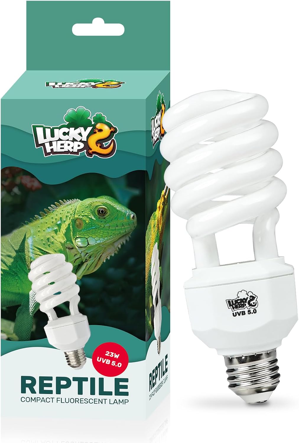 LUCKY HERP UVA UVB Reptile Light 10.0 - UVB5.0 23W