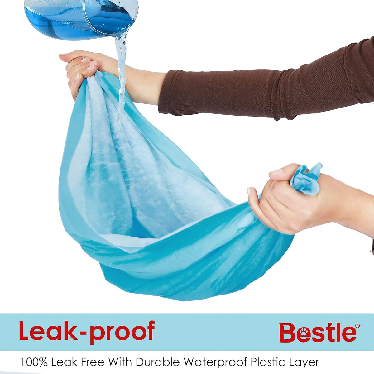 BESTLE Extra Large Pet Training and Puppy Pads Pee Pads for Dogs - 18-Count - image 4