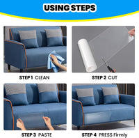 Cat Scratch Furniture Protector: Cat Anti Scratch Tape - 118in x 7.9in - image 3