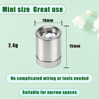 Mini Led Lights 10pc Small Led Lights Battery Powered Tiny Light Warm - Multicolored - image 3