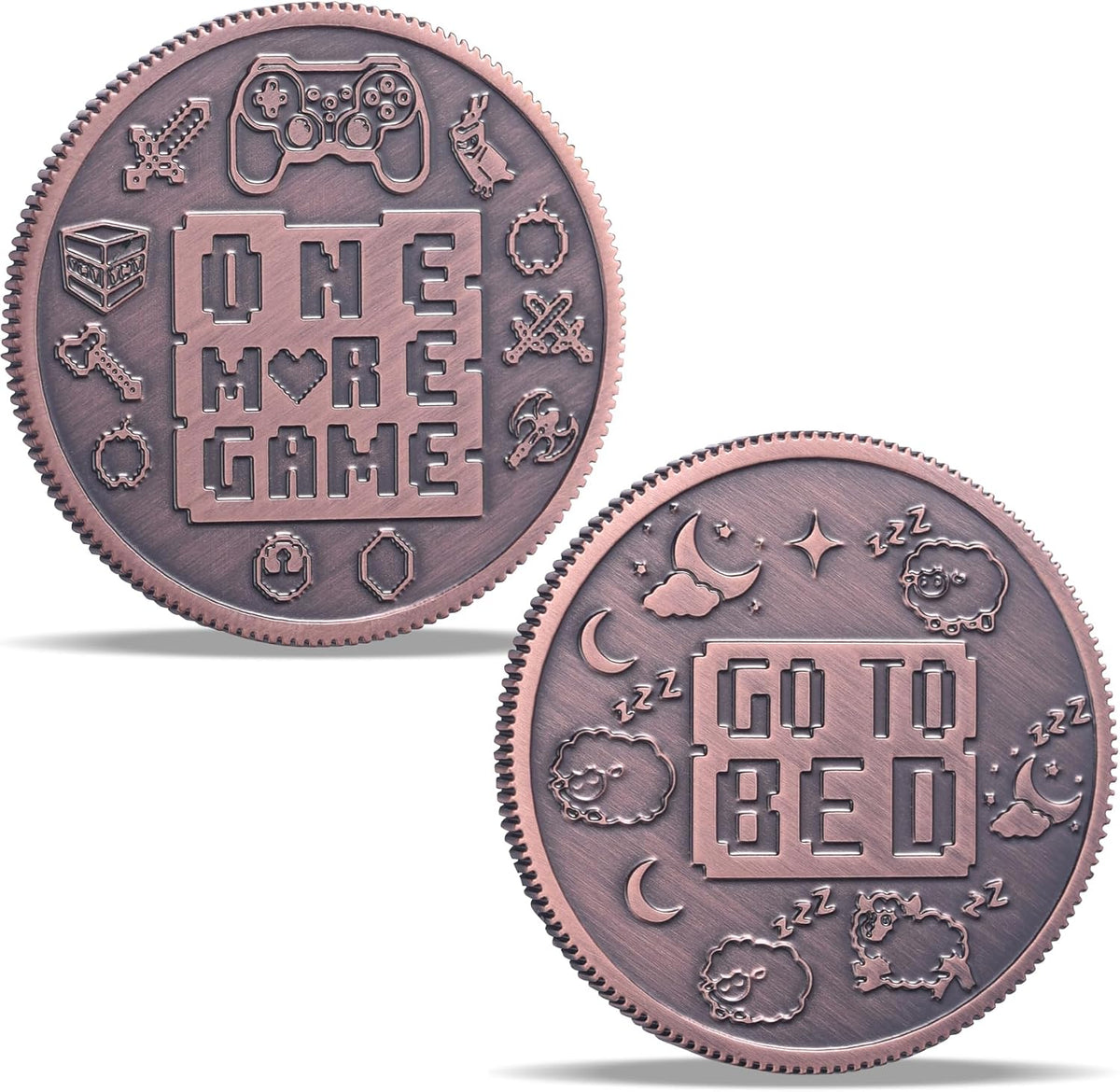 Ultimate Gamer Gift for Men - one more game coin 0712