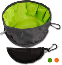 2 Pcs Collapsible Dog Bowls for Travel, Foldable