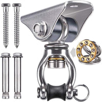 SELEWARE Silent Bearing Swivel Swing Hanger Stainless Steel Swing - Multi ( 1 Pack 360° Bearing Swing Hanger )
