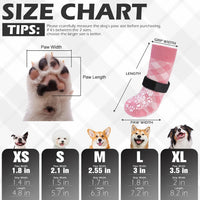EXPAWLORER Dog Socks for Hot Pavement Summer to Prevent Licking Paws - Medium / Pink - image 2