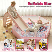 TRENDPLAY foldable pop up ball pit play tent for toddlers with storage bag - view 31