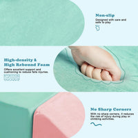 HHH HIKECUCAN 4-piece soft foam climbing blocks for toddlers with built-in ball pit - view 9