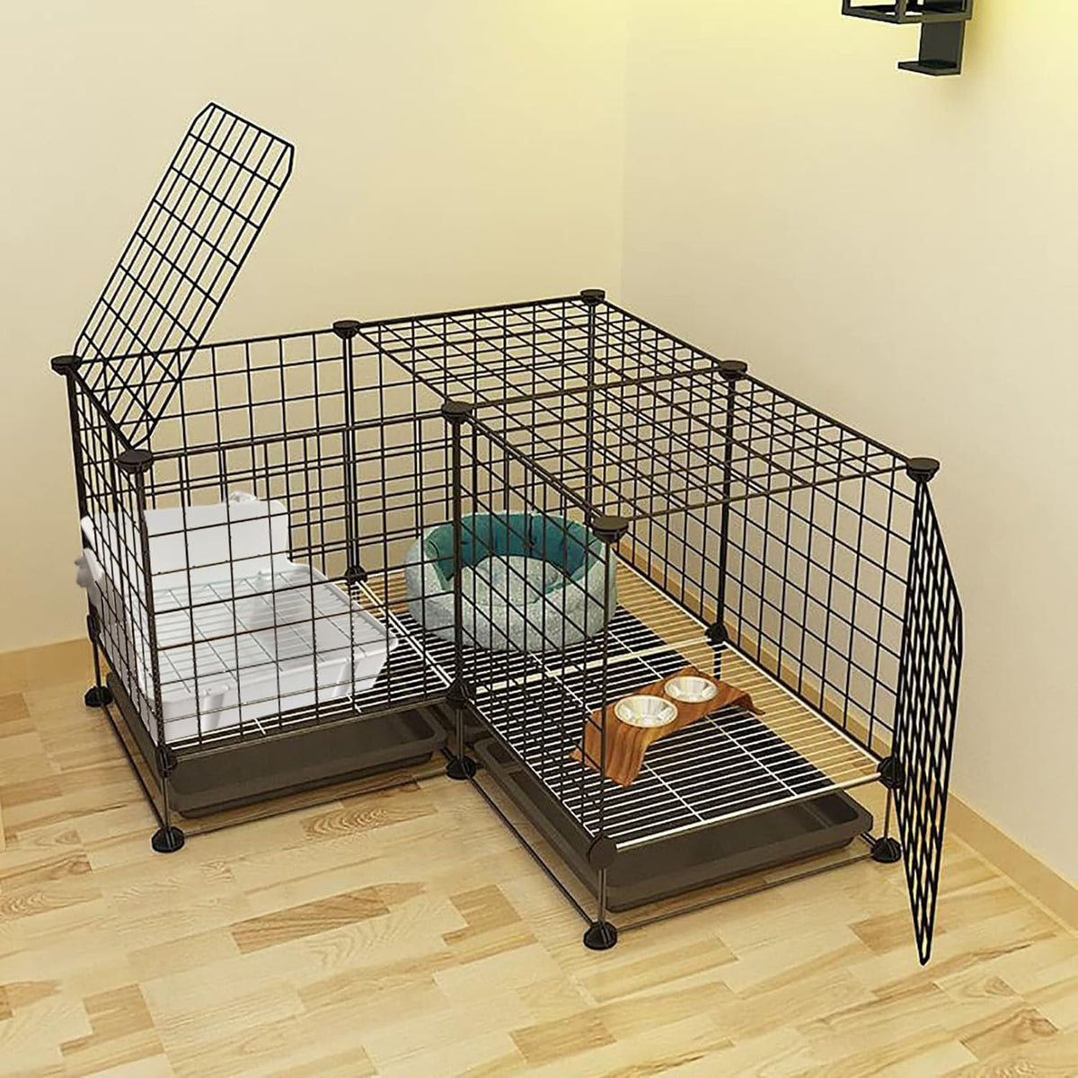 11Pcs Rabbit Litter Box Toilet - White - image 4
