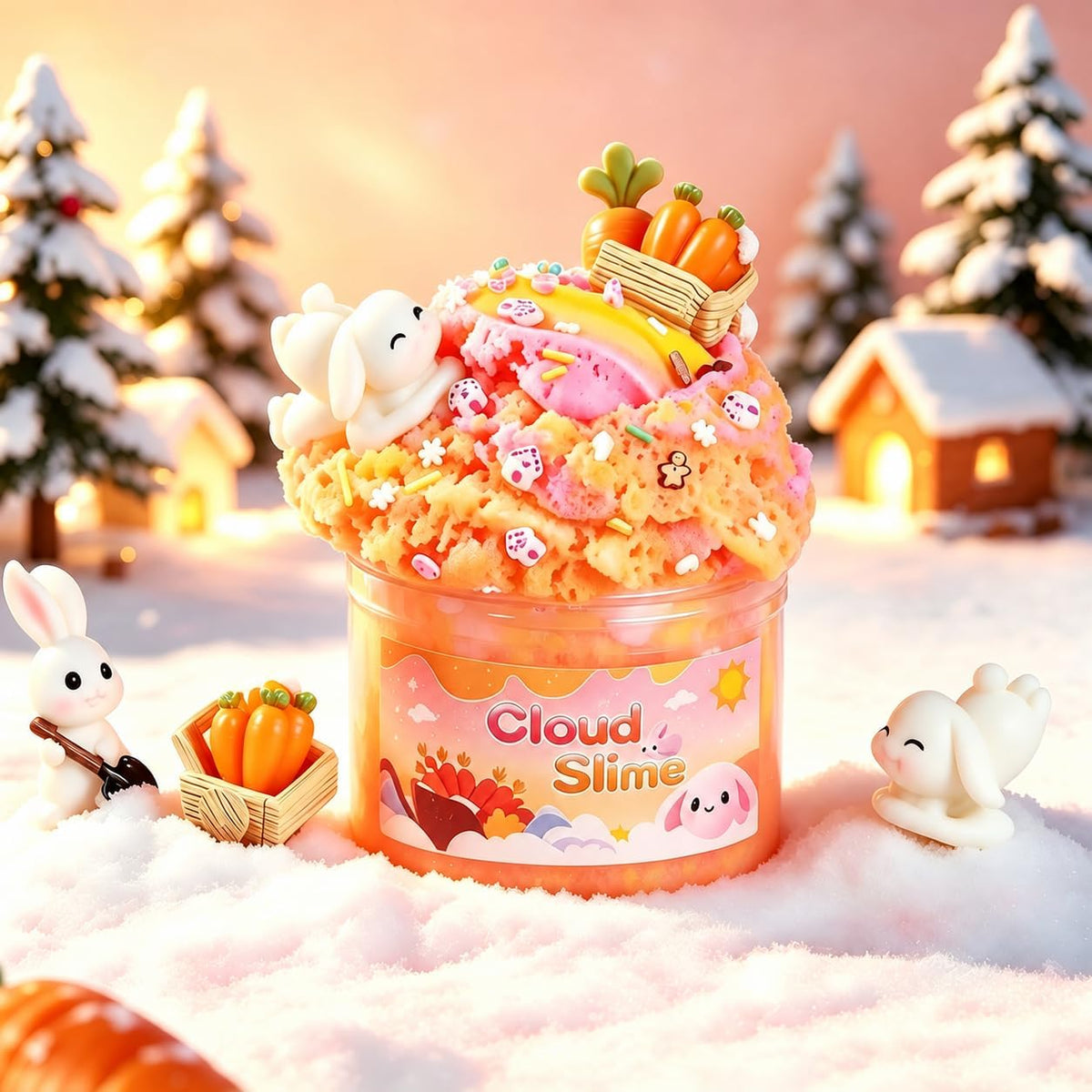 Axolotl Cloud Slime Kit 2 Pack - Bunny Slime - image 3