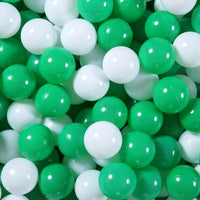GUESVOT ball pit balls, 100 crush proof plastic balls with reusable storage bag - view 5