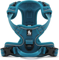 TRUE LOVE Truelove Adjustable No-Pull Dog Harness Reflective Pup Vest Harnesses Comfortable Control Brilliant Colors TLH5651(Blue,XL)