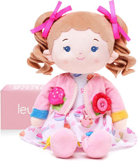 LeyaDoll 16 inch Montessori baby doll with buttons, zippers and laces - view 2