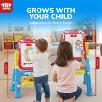 STEAM Life Kids Easel, Pink & Purple - Light Up - image 4