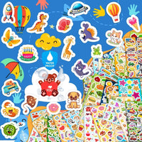 48 Sheets Stickers for Kids - 48 stickers for kids - image 2