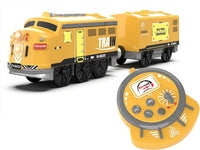 Motorized Train for Kids, Remote Control Locomotive Train Toy for Wooden Tracks, Battery Powered - Motorized Train