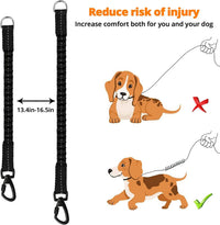 Long Dog Leash 15 FT: Heavy Duty Rope Leashes for Dogs Training - Orange / 100ft*1/3'' - image 4